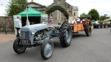 A beautiful vintage tractor