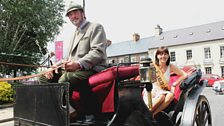 Queen of the Comber Potato Festival arrives in style!