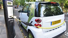 Modern electric car - 2012