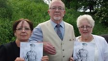 Charlie with John Meeke's granddaughters