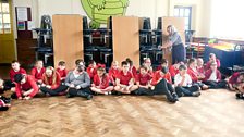 Merllyn C.P. School pupils react to Bernstein's 'Mambo'