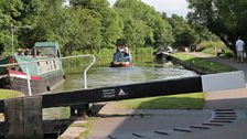 The locks look beautiful in the sun