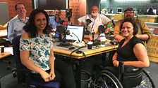 Presenters and Guests in studio - 8th July 2017