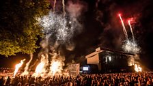 Henley festival: Fireworks