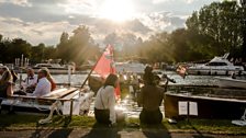 Henley Festival: Boat picnic