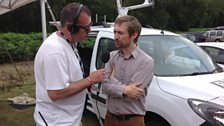 Neil Hannon from the Divine Comedy in his civvies