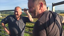 Neil visits Drew Young at his farm in Girvan