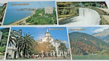 Abkhazia in postcards