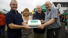 Some of the Market Committee: Richard Moore, Deborah Girvan, Ray Murray and Mike Moore