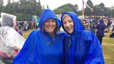 Splendour: The rain came down but the fun continued