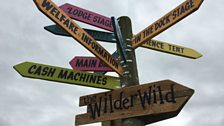 Deer Shed signs