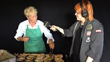 The treasure location was just over the border at Mettingham in Suffolk, at a Friends of All Saints Church barbecue