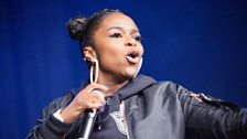 Nadia Rose on the main stage