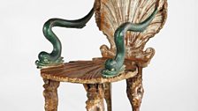 Venetian chair, Germany or Italy, 19th century