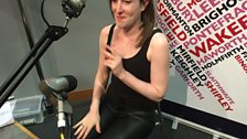 Alice Jones in session on The Durbervilles Folk & Roots Show