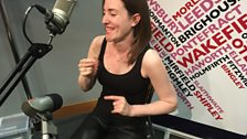 Alice Jones in session on The Durbervilles Folk & Roots Show