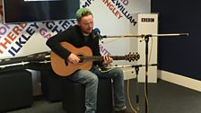 Greg Russell in session on The Durbervilles Folk & Roots Show