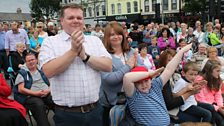 Fun in the sun in Warrenpoint