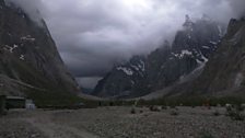 Adam Base the last stop before Bilafond Glacier 14500 feet