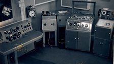 The radio control room at St Catherine's Close