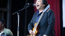 Local blues guitarist Saiichi Sugiyama