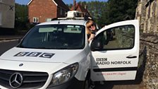 Sophie was in Horsham St Faith, to the north of Norwich, to start this week