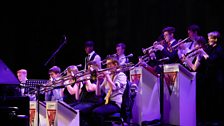 Wigan Youth Jazz Orchestra Brass Section