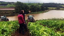 Jo is shown the extent of the flooding