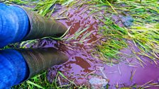 The flooding in the North West