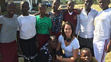 The Kenyan Scottish Dancers with Sylvia Burnside