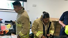 Leicestershire Fire and Rescue new recruits