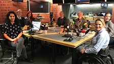 Guests and Presenters in studio - 16th September 2017