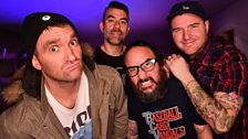 New Found Glory in session at Maida Vale