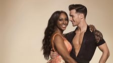 Alexandra Burke and Gorka Marquez