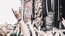 Creeper performing at Download Festival 2017