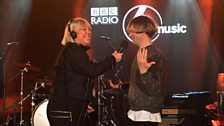 Liz meets Tim Burgess for the first time....