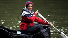 Filming the coracles