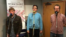 The Young'uns performing in session on The Durbervilles Folk & Roots Show