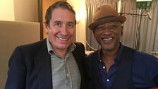 Reggae star Brinsley Forde with Jools Holland