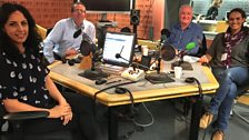 Presenters and guests in studio - 21st October 2017