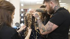 Another look at how intricate Gemma's hair for Week Four is