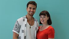 Richard Fleeshman and Alexandra Roach