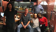 Presenters and guests in the studio - 28th October 2017