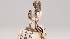 Statuette of St Margaret of Antioch, patron saint of childbirth