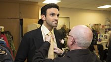 Davood is 35 and still can't tie a tie??