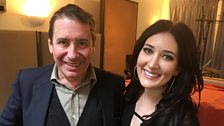 Aubrie Sellers with Jools Holland