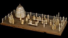 A model of the great summer festival of the Sakha people of Siberia