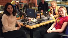 Presenters and guests in the studio - 18th November 2017