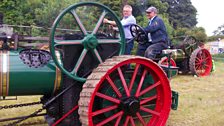 Driving the traction engine