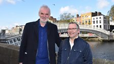 Tim McGarry and Dr David Hume in Dublin for a new series of The Long and Short of It where they ask "Was Ireland ever United?"